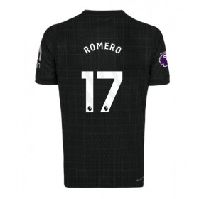 Pánské fotbalový oblečení Tottenham Hotspur Cristian Romero #17 Venkovní košile 2025-26 Krátkým Rukávem